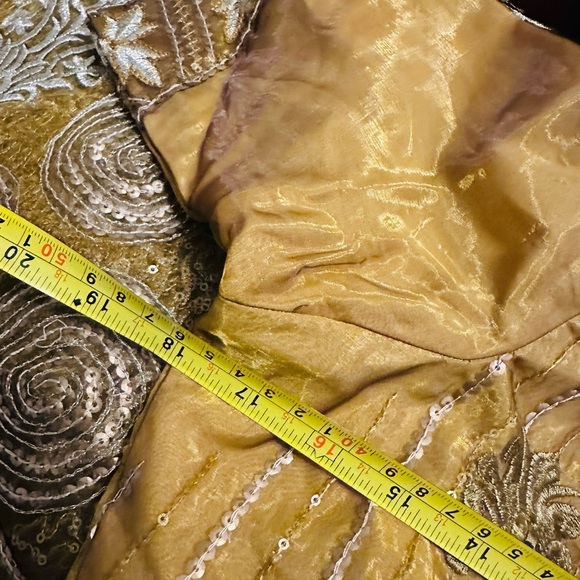 Eid outfit Organza Saree with size 37 blouse brand new - Picture 13 of 16